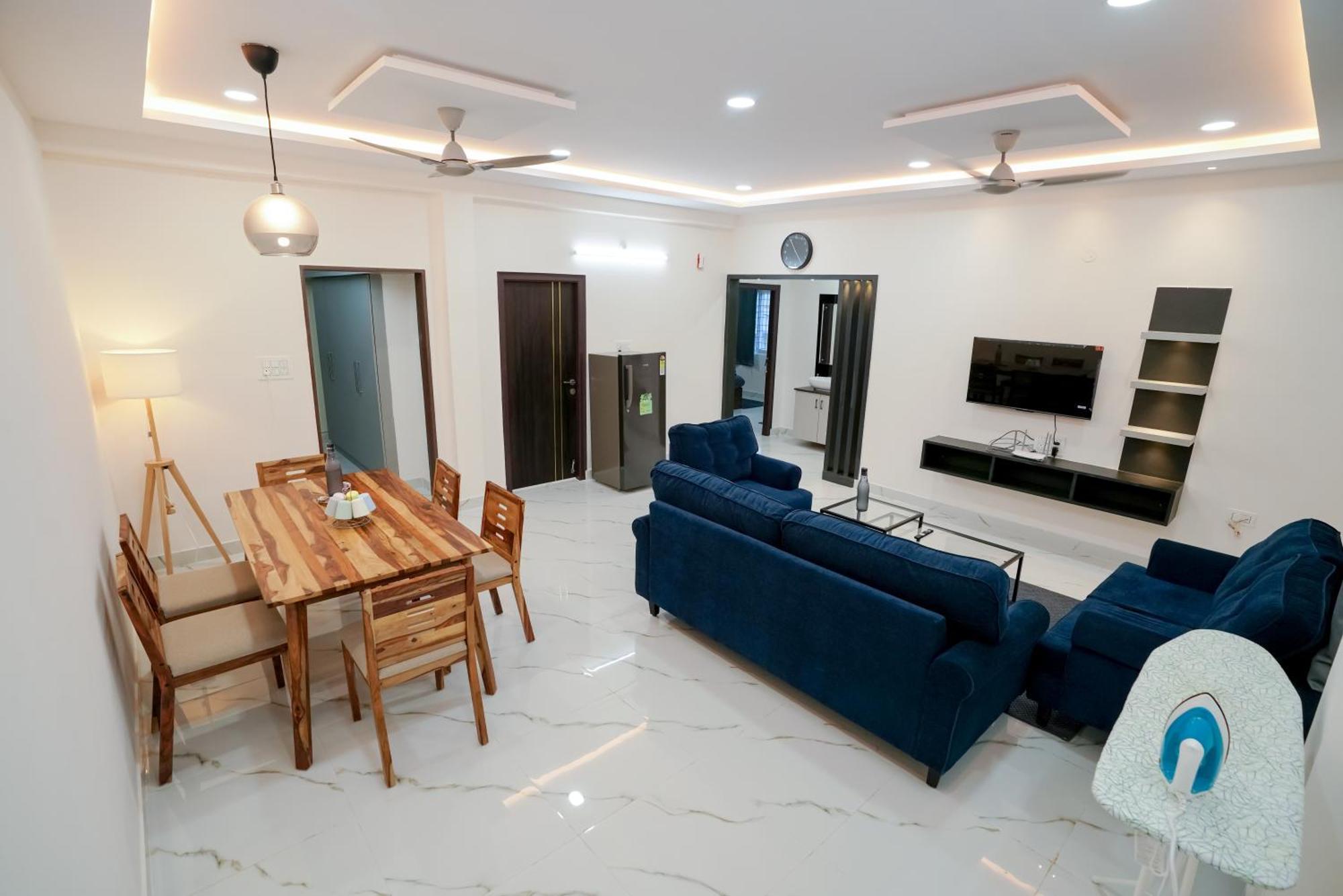 N Cube Serviced Apartments Hyderabad Luaran gambar
