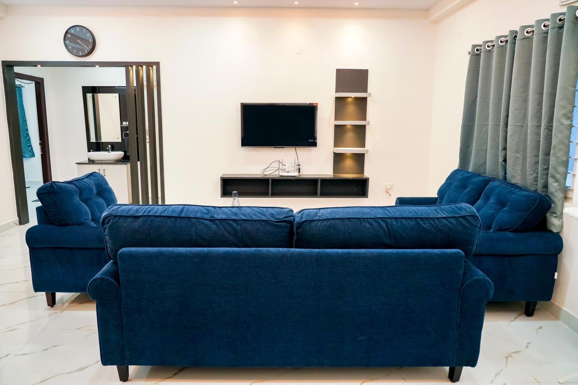 N Cube Serviced Apartments Hyderabad Luaran gambar