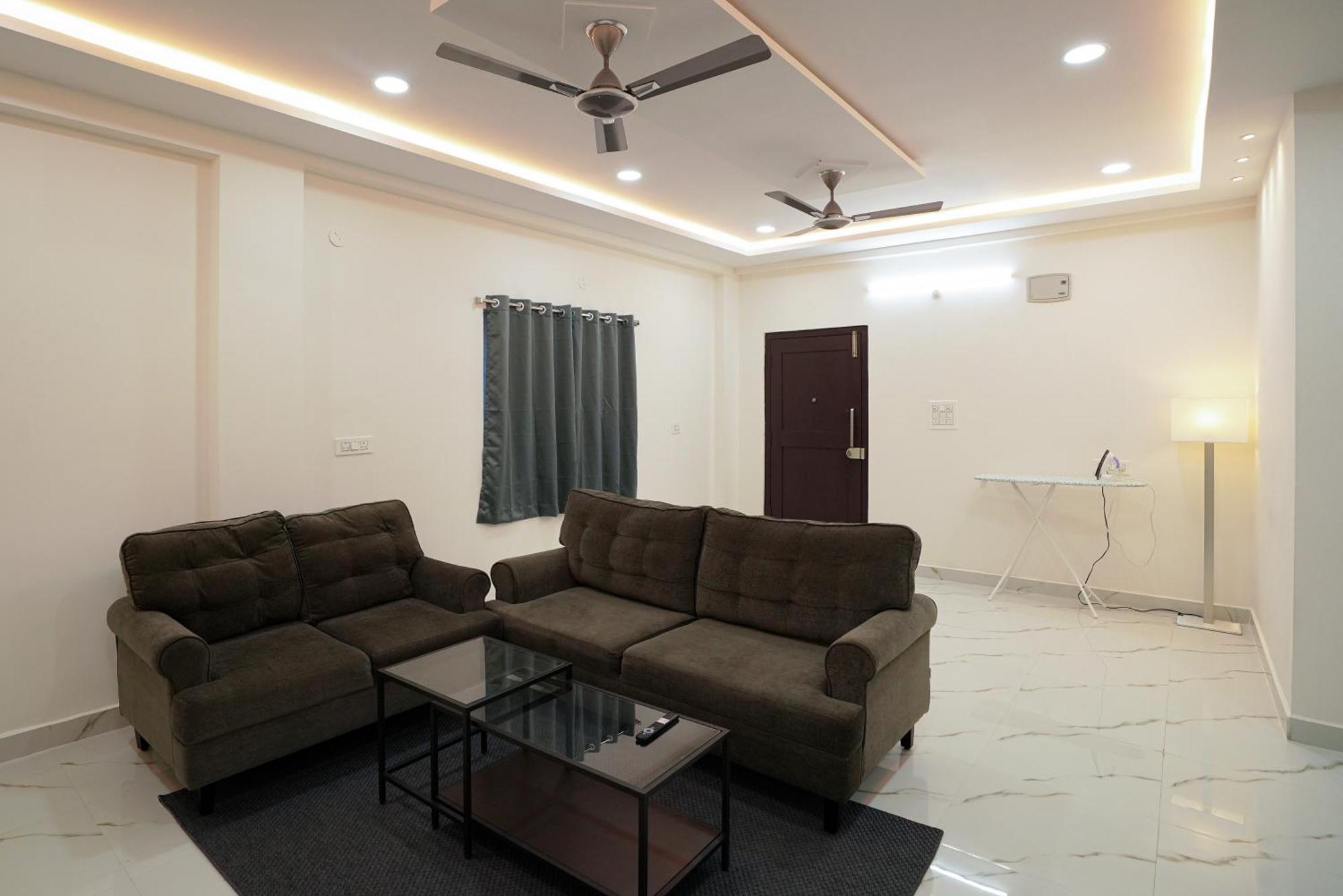 N Cube Serviced Apartments Hyderabad Luaran gambar