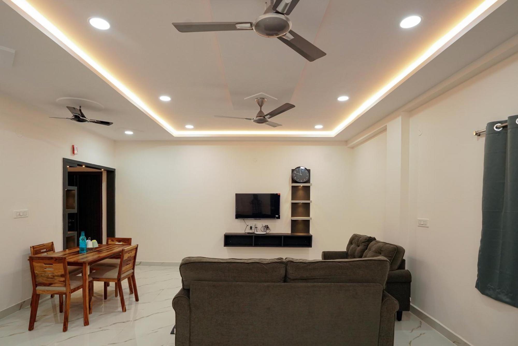N Cube Serviced Apartments Hyderabad Luaran gambar