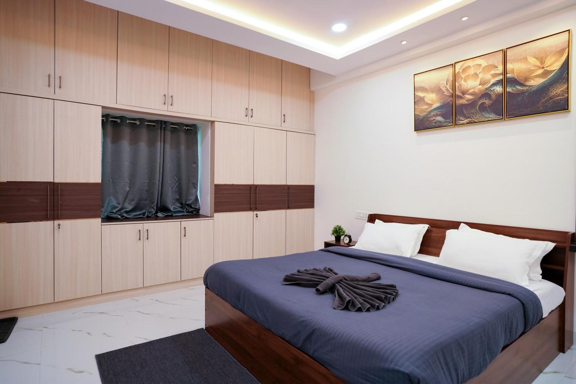 N Cube Serviced Apartments Hyderabad Luaran gambar